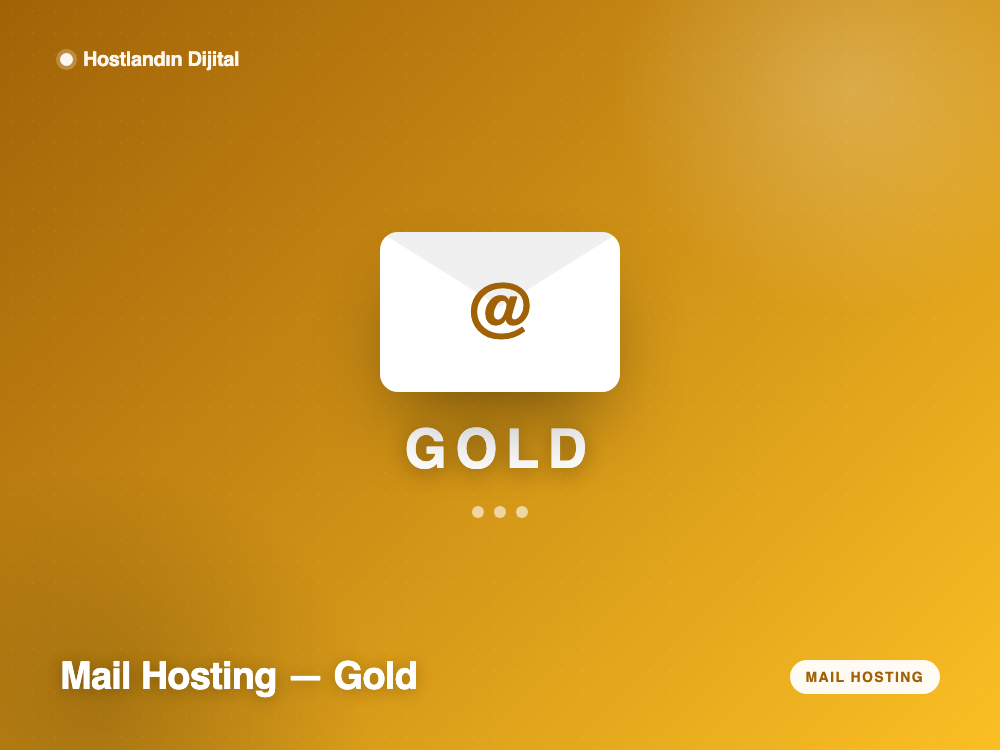 Mail Hosting — Gold